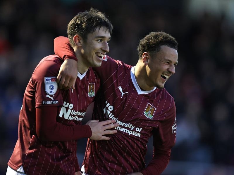 A defensive blunder presented him with an easy tap in to get him up and running for the season but he earned that bit of luck with his running and persistence. Headed wide when unmarked in the first half and was a nuisance for Cambridge throughout... 8