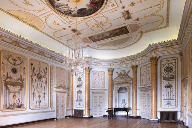 The State Music Room at Stowe House