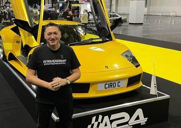 Ciro Ciampi front the mental health car group Petrolheadonism and has a huge online following