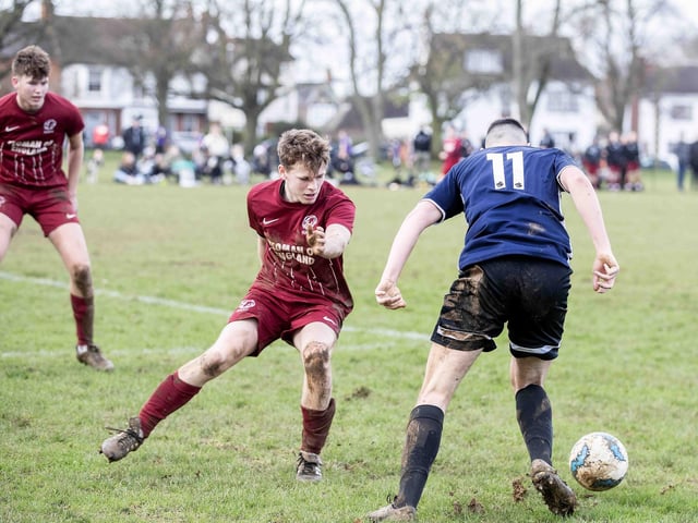 Luke, a 20-year-old amateur footballer for Hunsbury Hawks FC, sadly died a year ago on January 23, 2023. His team paid tribute to him at their game at Abington Park on Sunday (January 21).