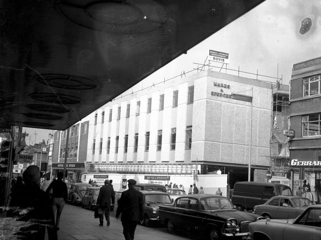 New Marks & Spencer store, Abington Street, Northampton, September 4, 1969