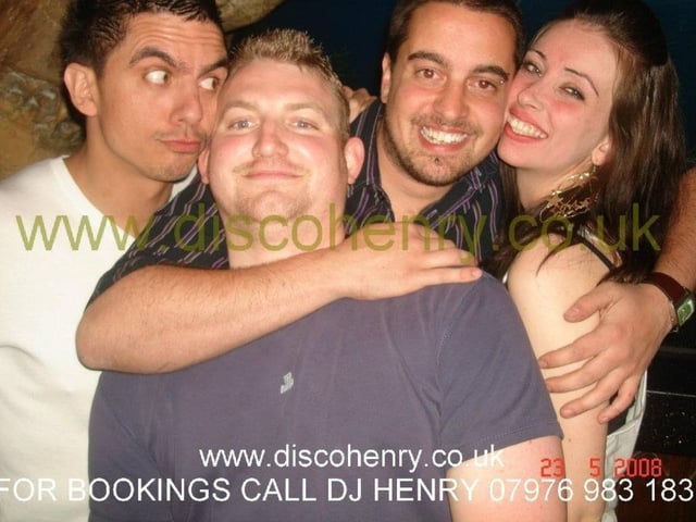 Nostalgic pictures from a Friday night out at NB's