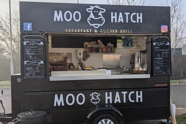 Moo Hatch describes itself as “not your usual burger van” and was named best takeaway in the county at the Northants Life Awards in 2023.