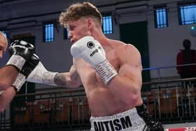 Ben Fail made is six wins out of six - and five knockouts in a row - as he won at the York Hall on Saturday night (Picture: Stephen Dunkley / Queensberry Promotions)