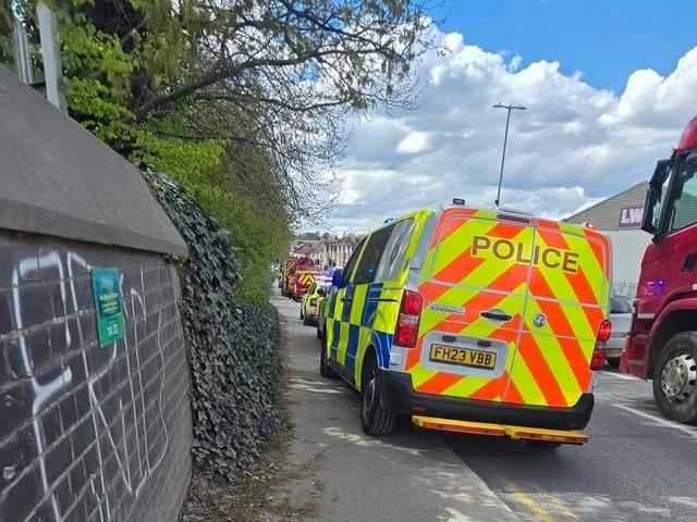 Victoria Park in Northampton where a man was found in the river