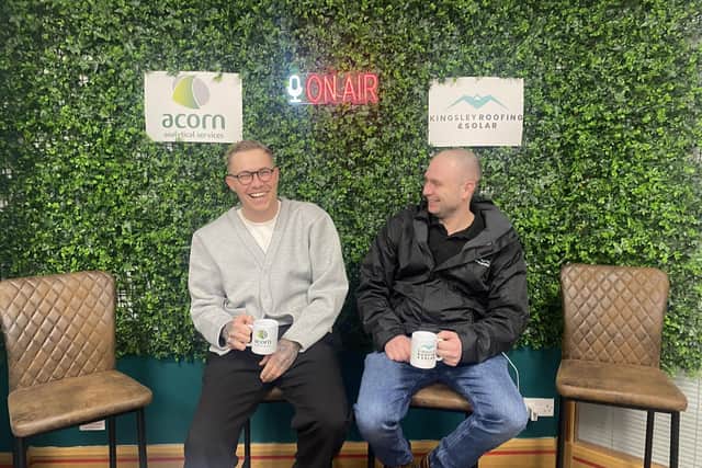 Daniel Crask (left) and Paul Bone believe that talking about mental health struggles ‘needs to be the new norm’ in construction.
