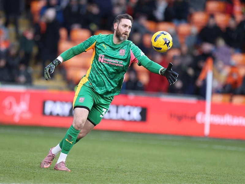 He made five saves in the game but they were all fairly routine. His best stop was probably when he used his legs well to keep out Wareham. Exeter had 11 corners and he was a big reason for why Cobblers dealt with all of them... 7.5