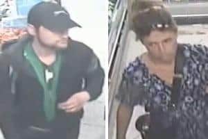 Police believe these two people may have information about the incident