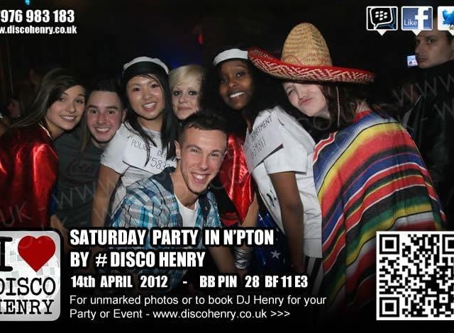 Nostalgic pictures from a night out at NB's