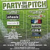 Get your tickets for Party on the Pitch.