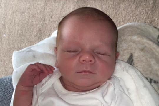 Sydney-Rose Mary born at 7.31am on February 10 at Northampton General Hospital, weighing 6lb 10oz.