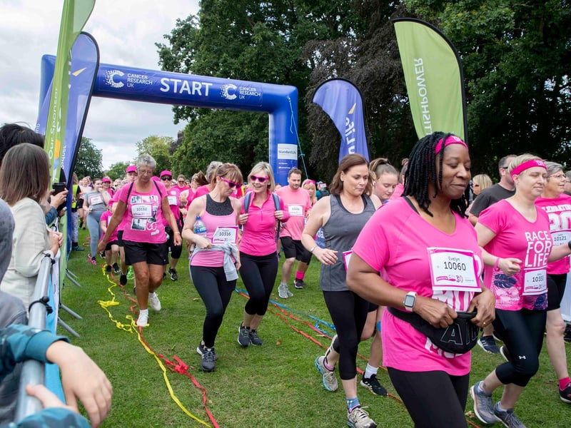 The 3k, 5k and 10k events took place in Abington Park on Sunday July 30, 2023.