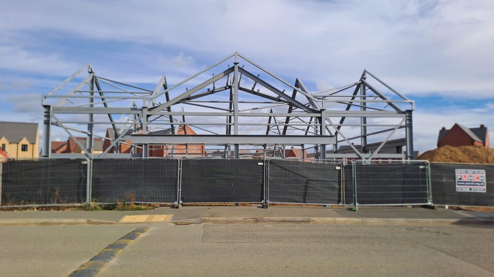 New Sainsbury’s store taking shape on huge Northamptonshire housing estate ...
