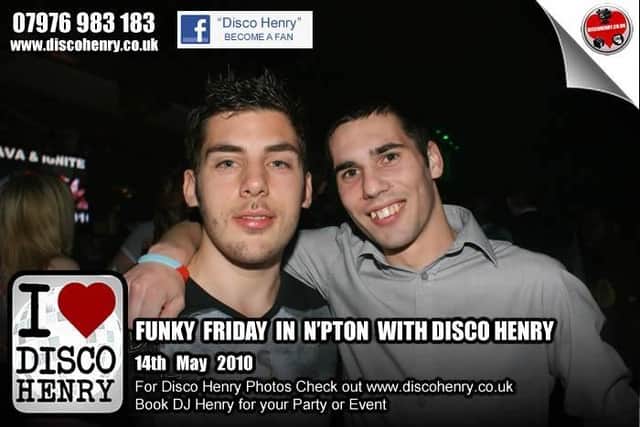 Nostalgic pictures from a night out in Northampton
