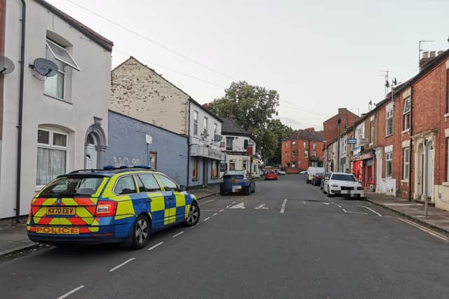 Police at the scene on Saturday (July 1). Picture: Logan MacLeod