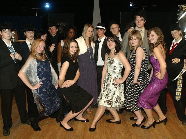 Christmas production of Bugsy Malone at Mereway Community College.