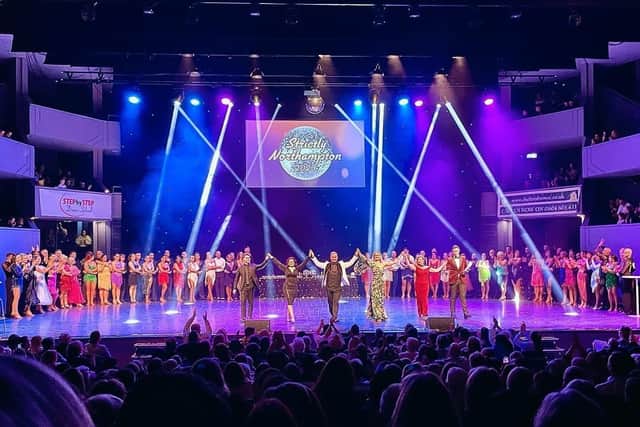 Sali Brown at last year’s Strictly event.