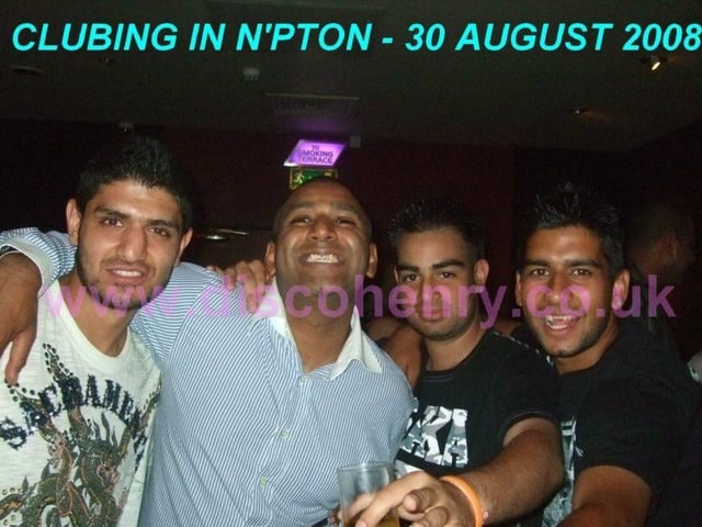 Nostalgic pictures from a night out in town