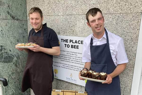 The Place To Bee, in Harborough Road, is a cafe and old-fashioned sweetshop associated with Northgate School Academy Trust and The Beehive.