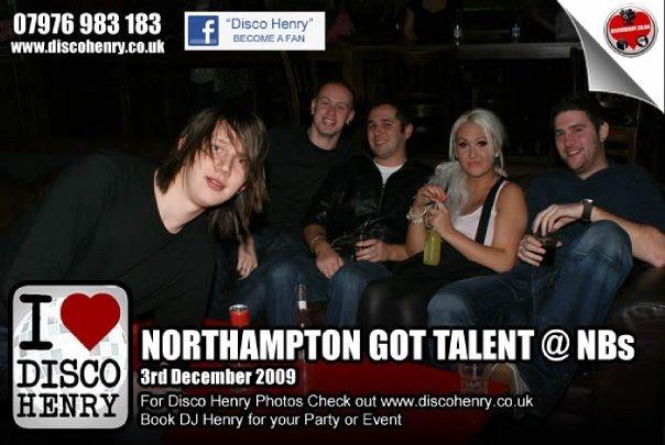 Nostalgic pictures from a night out at NB's in December 2009