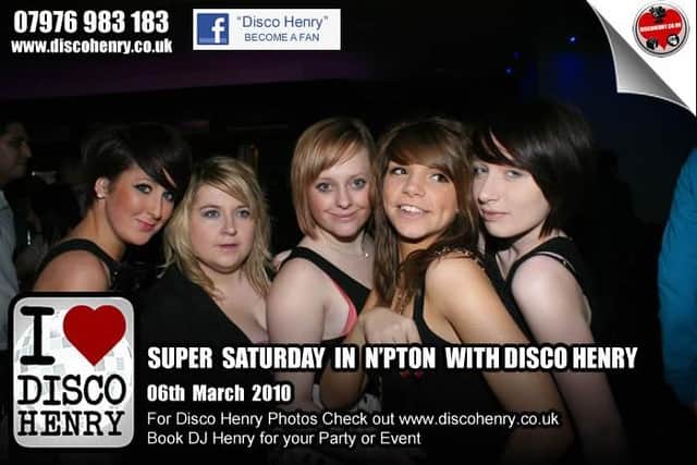 Nostalgic pictures from a March night out in town 13 years ago