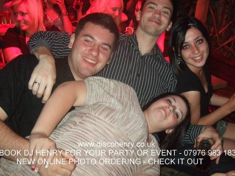 Nostalgic pictures from a night out on the town 15 years ago