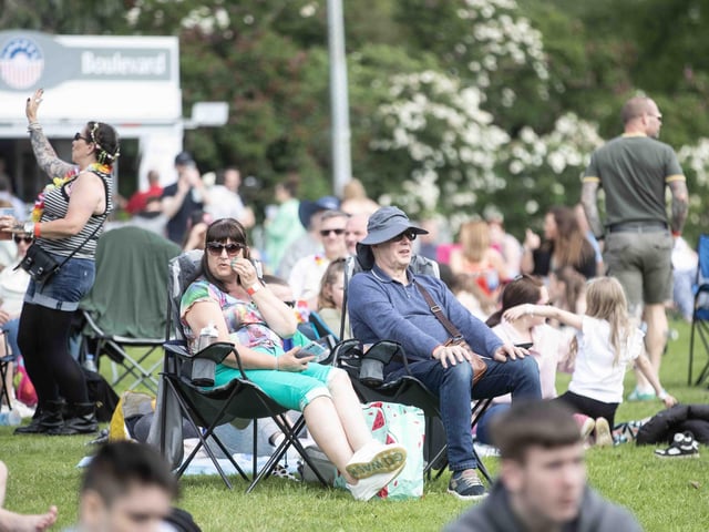 The sun shone on the three-day family fun festival held at Delapre Abbey from Friday May 17 to Sunday May 19.