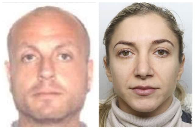 Jamie Dunn, aged 42, Catalina Cojocaru, aged 37, have been imprisoned for their leading roles in setting up a Midlands prostitution ring.