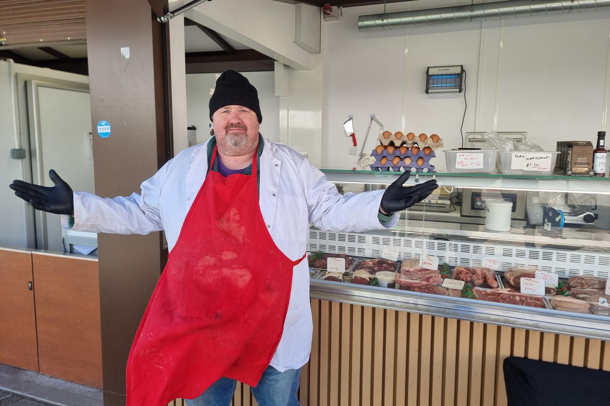 'It was doomed to fail from the start': Northampton trader CLOSES Market Square butcher's shop
