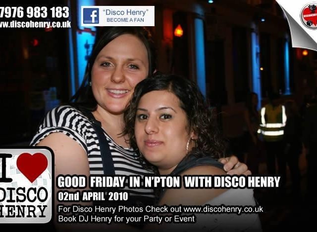 Nostalgic pictures from a Good Friday night out in town