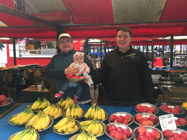 After closing down for good, market trader Joe Fitzpatrick has shared his favourite pictures from his family's iconic fruit and vegetable stall