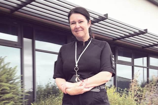 Chief Inspector Julie Mead, who retires from Northamptonshire Police next week