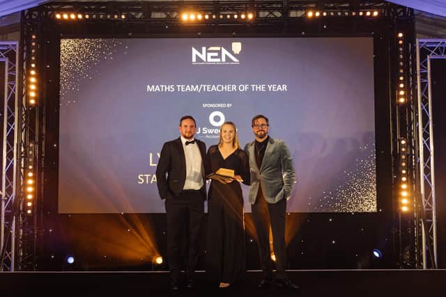 Lydia Hadaway, Maths Teacher of the Year