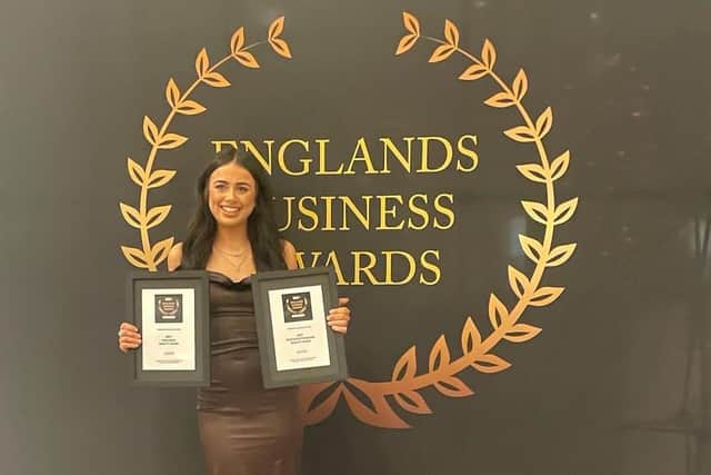 The young business owner now hopes to pass her skills on to others through her own one-on-one academy