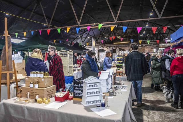 Elliotts' Rectory Farm in Moulton hosted a Spring Artisan Market in April 2022.