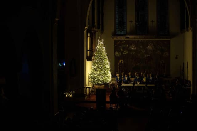 The service, hosted by Cynthia Spencer Hospice, took place on Tuesday (December 10), and encouraged people to remember loved ones this Christmas.