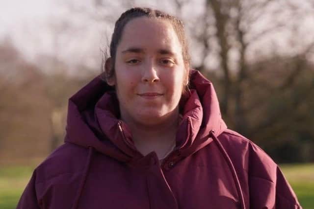 Holly Day, who has been in mental health hospitals for most of her life, is now living in the community