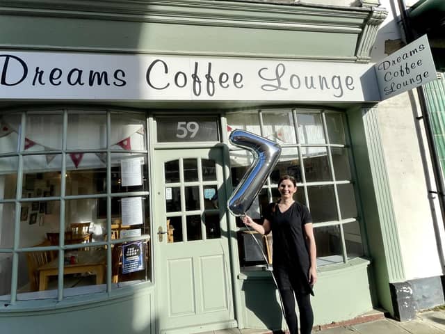 Lisa Neophitou took over Dreams Coffee Lounge, in St Giles’ Street, from the previous owner seven years ago.