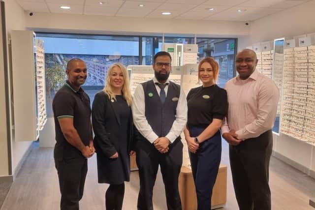 Specsavers Northampton and Specsavers Sainsbury's Weedon Road team