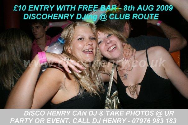 Nostalgic pictures from a night out at Route 69 in town