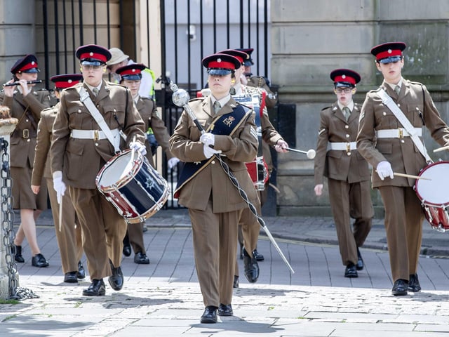 The ceremony and procession took place in and around All Saints Church on Thursday May 29.