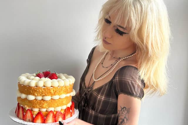 Amelia believes her vegan and gluten-free bakery business has assisted her eating disorder recovery, having spent seven years in and out of hospital with anorexia nervosa.