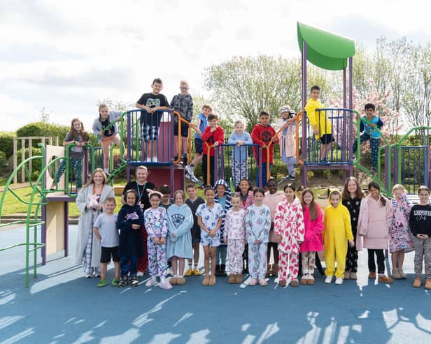 Primary students dressed up to help raise money for Children with Cancer UK.
