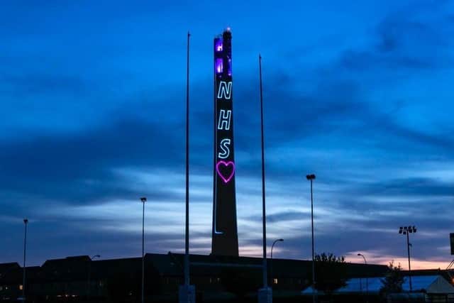 Northampton's iconic Lift Tower will remain a landmark of the town — not city.