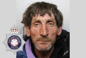 Mark Weems of Dorking Walk, Corby has been issued with a CBO after persistent begging/Northants Police