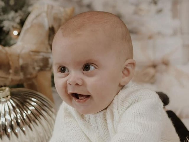 Finley, six months old.