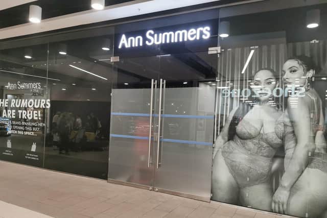 The new Ann Summers store in Grosvenor Centre