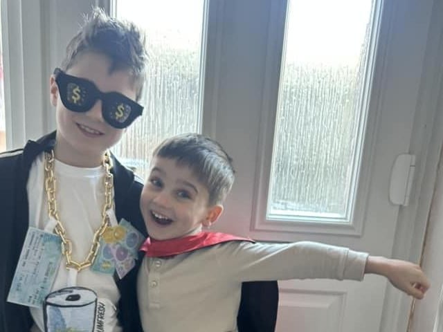 Billionaire Boy and Captain Underpants.