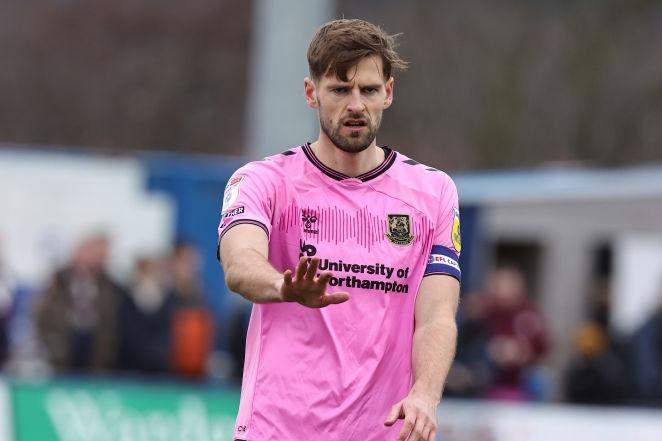 Cobblers were so much more secure with their skipper back from illness, underlining his importance to the team. Kept Gordon in his pocket and won countless headers as Barrow struggled to make headway in the final third... 8