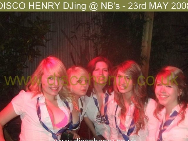 Nostalgic pictures from a Friday night out at NB's